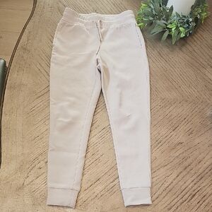 90 Degree By Reflex Kids Light Beige Joggers Size 10